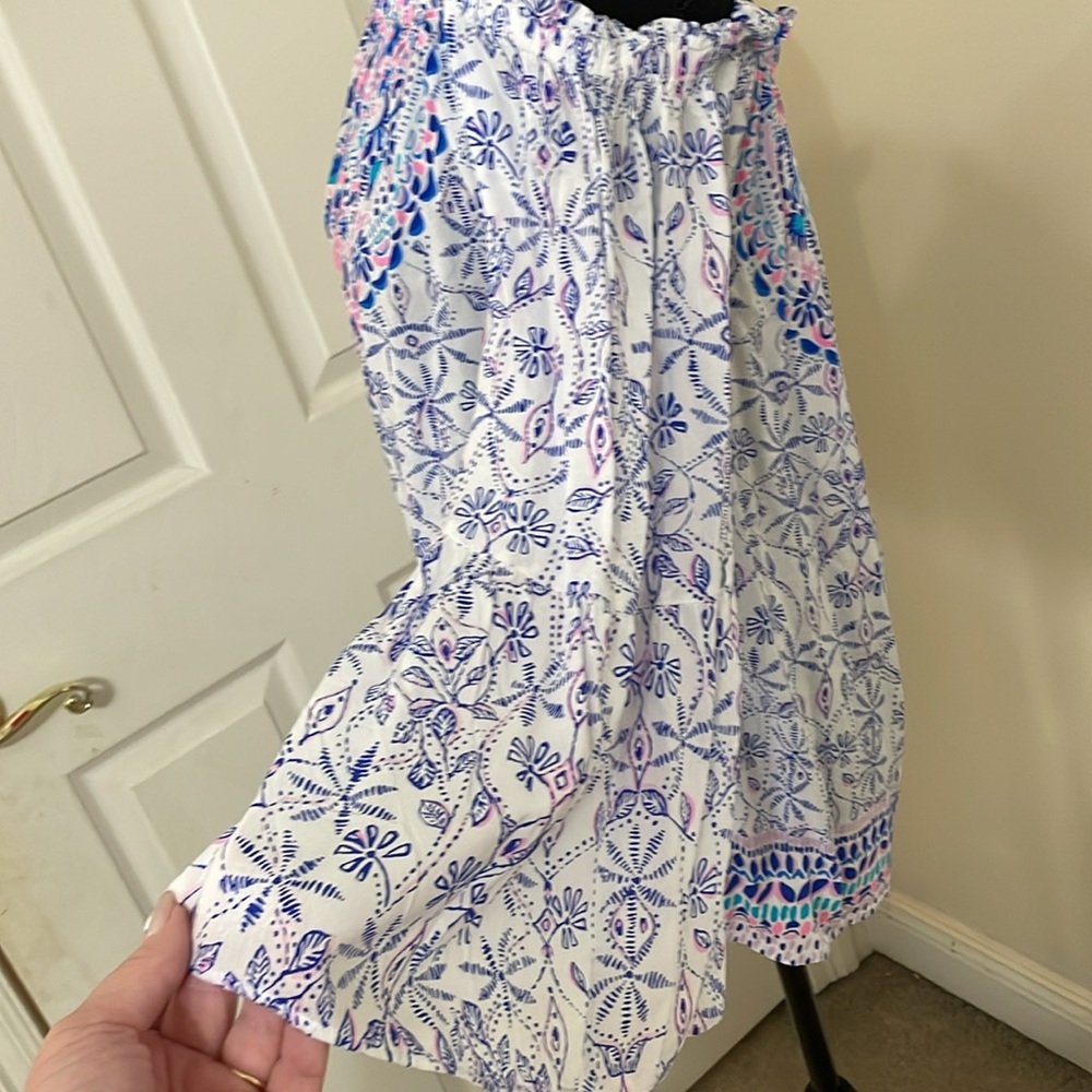 Lily Pulitzer off shoulder blouse, size large - Picture 3 of 5